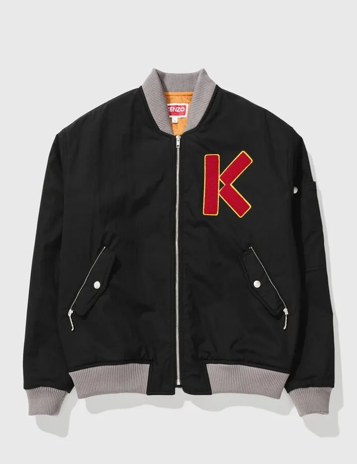 'Varsity' Bomber Jacket