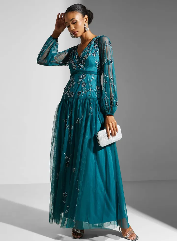 Wrap Detail Dress