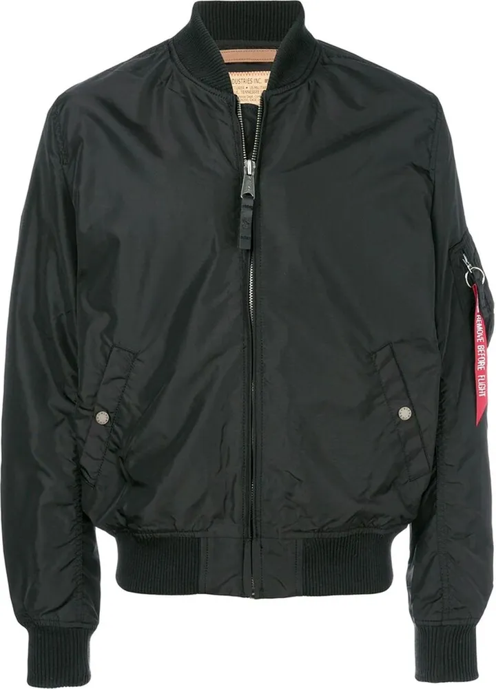 Black Bomber Jacket