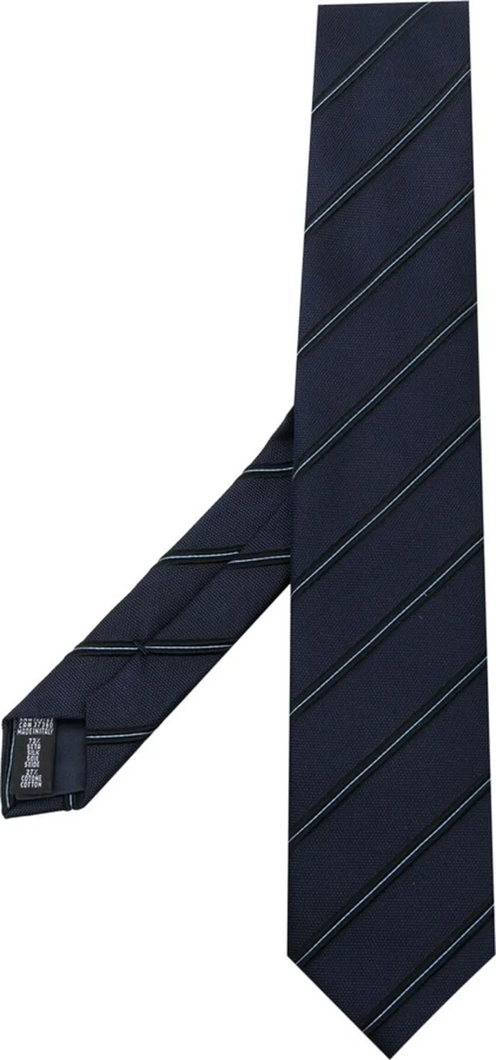 Diagonal-Stripe Tie