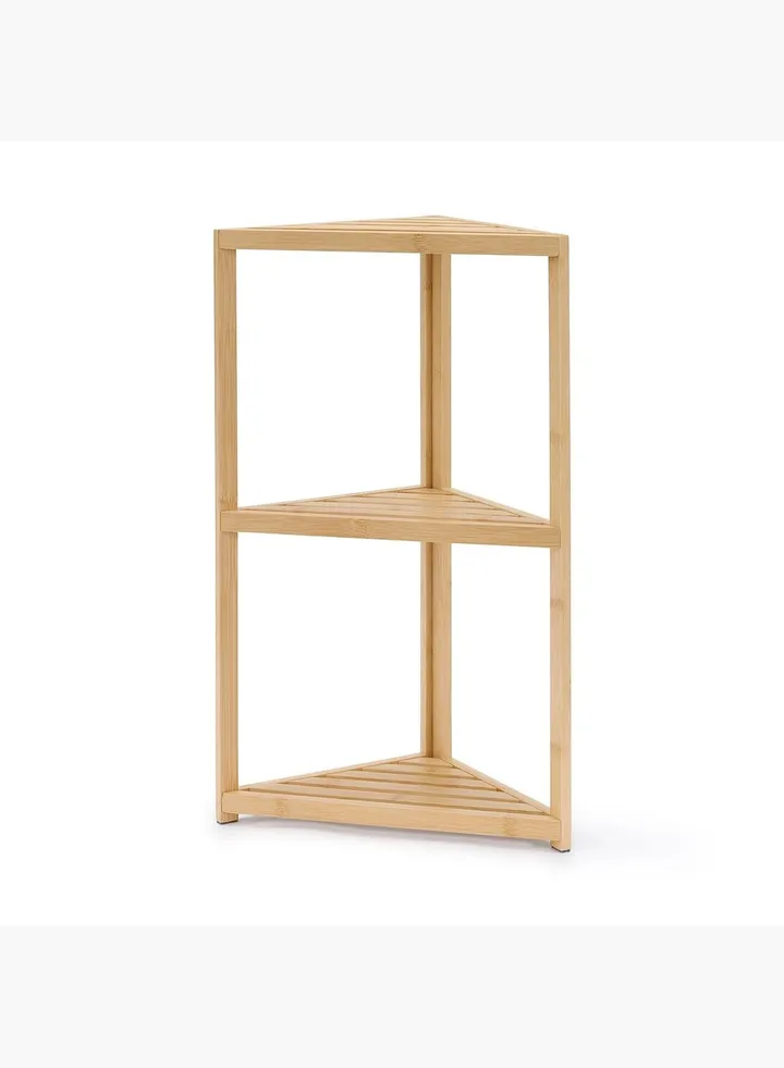Bamboo Corner Rack 3 Tiers