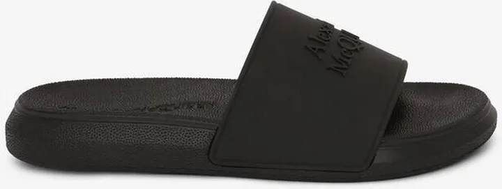 Women's Pool Slide In Black
