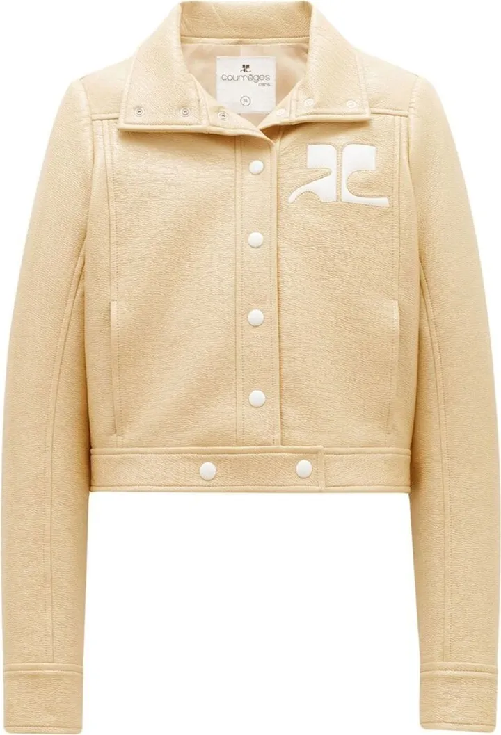 Iconique logo-patch bomber jacket