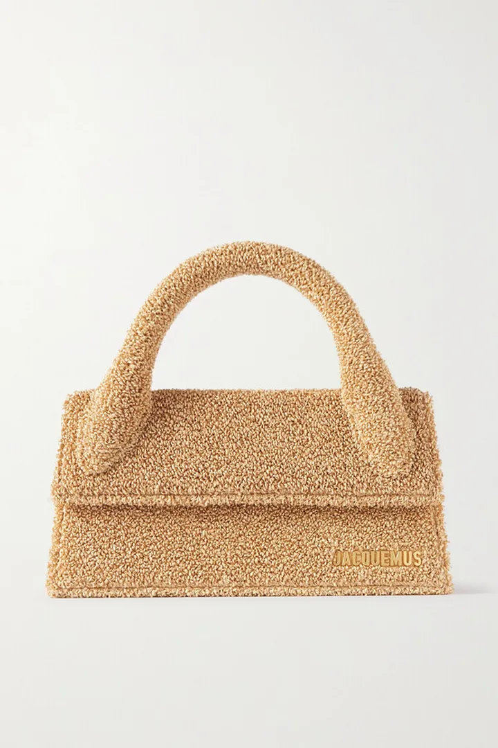 Jacquemus - Le Chiquito Long Bouclé Tote - Neutrals