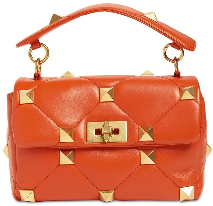 Medium Roman Stud leather shoulder bag