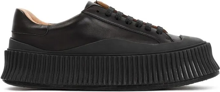 Jil Sander Platform Lace-Up Sneakers