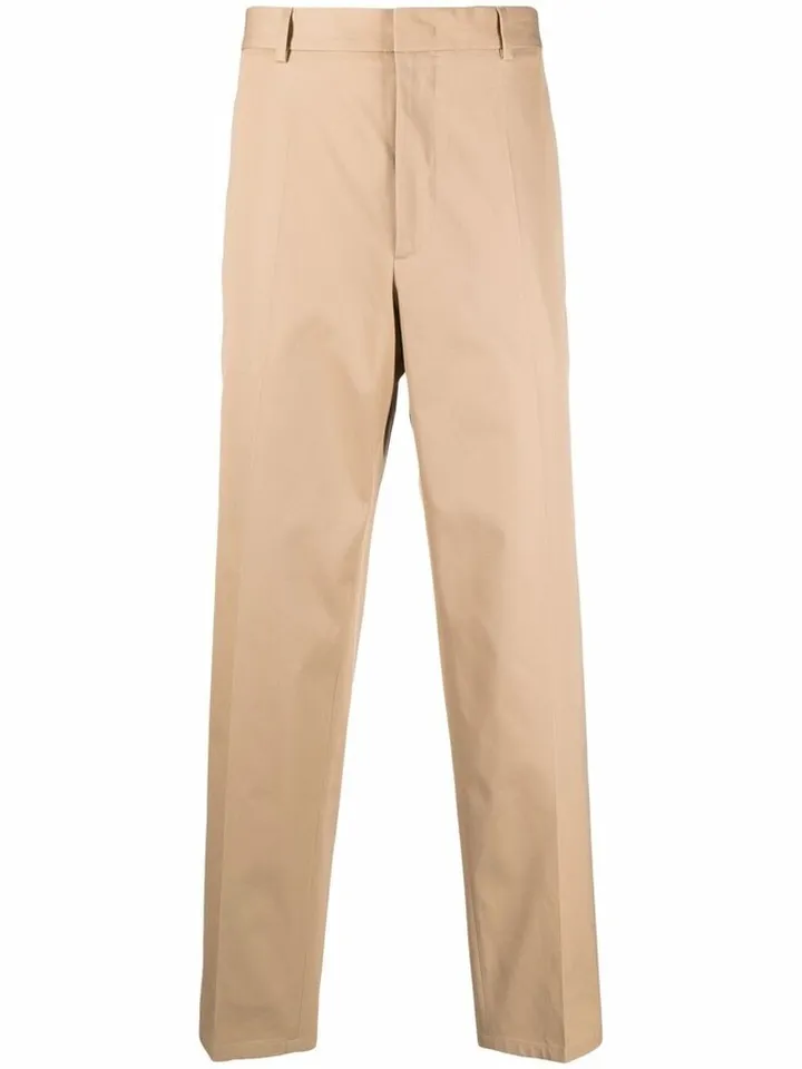 Cropped Chino Trousers