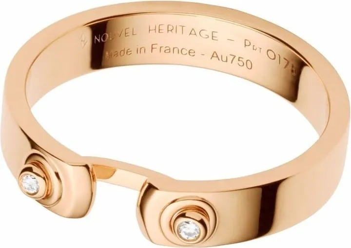 18kt rose gold Monday Morning Mood diamond ring