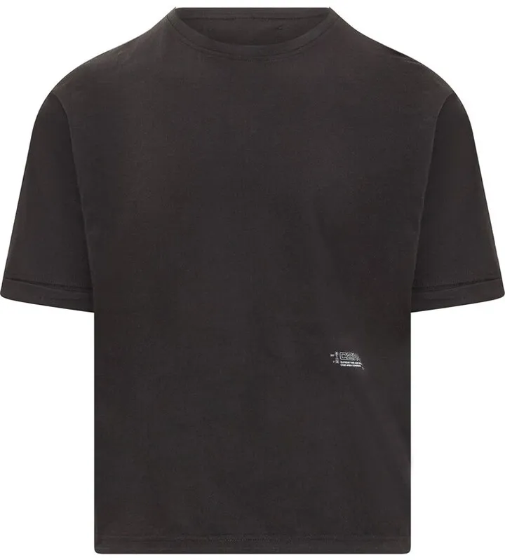 C2H4 Logo Printed Crewneck T-Shirt