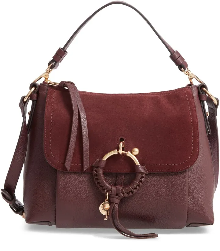 Small Joan Leather Shoulder Bag