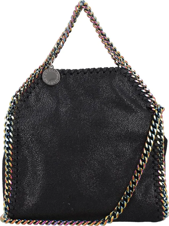 Falabella Holographic Chain Tiny Tote Bag