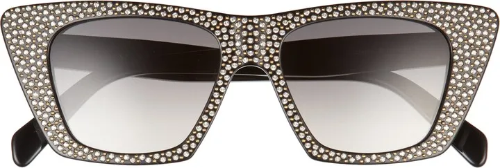 Animation 51mm Gradient Cat Eye Sunglasses