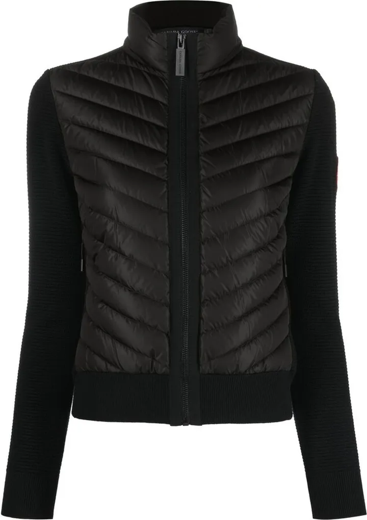 Black Hybridge Padded Jacket