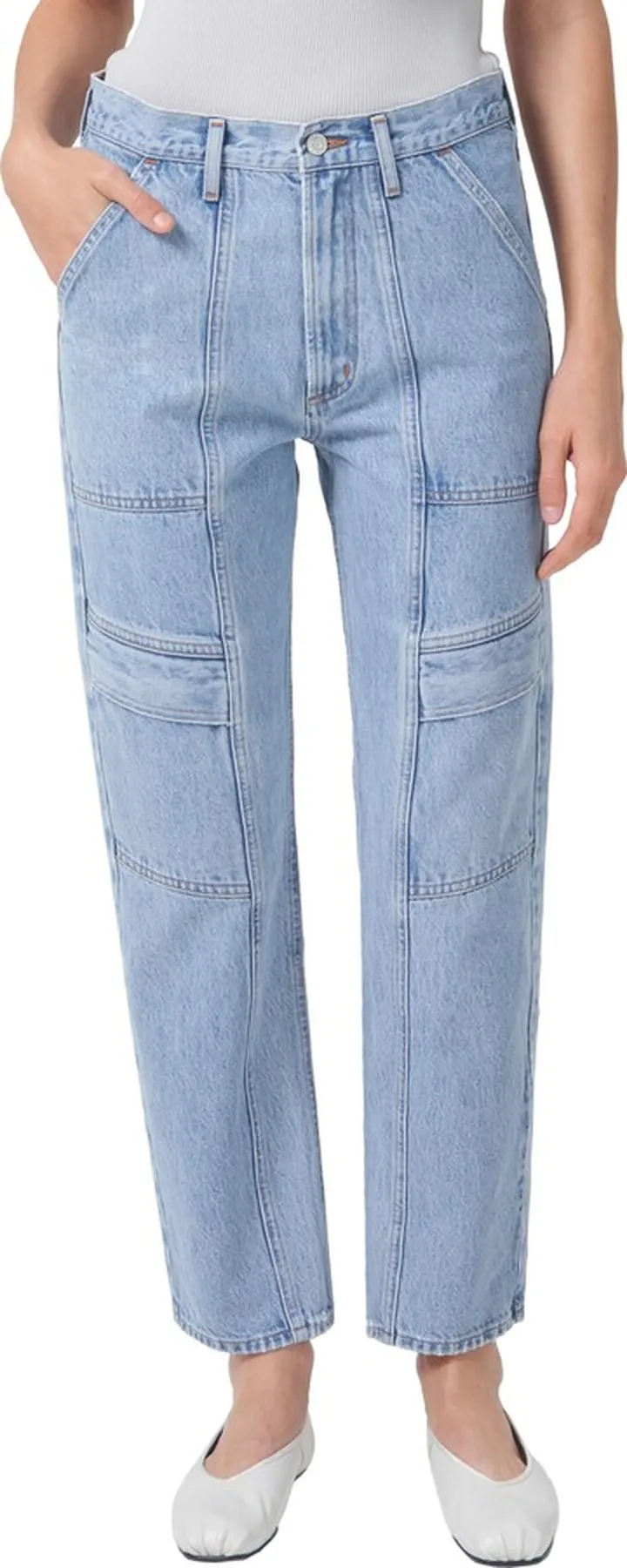 Cooper Relaxed Cargo Organic Cotton Jeans
