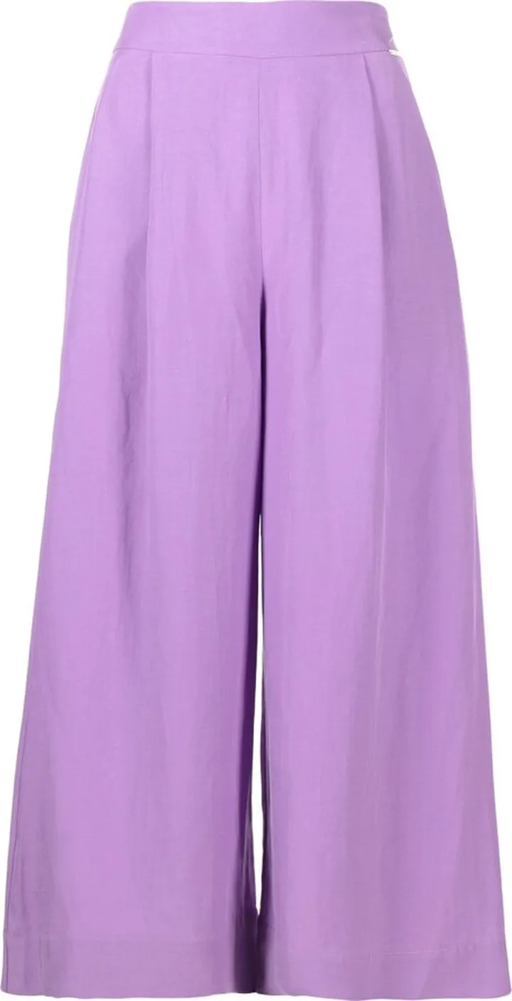 Plain Cropped Trousers