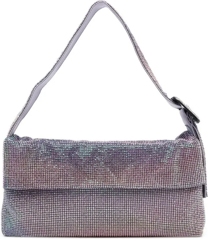Crystal-Embellished Tote Bag