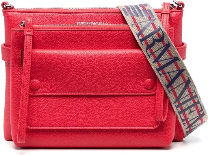 Logo-Print Cross-Body Bag