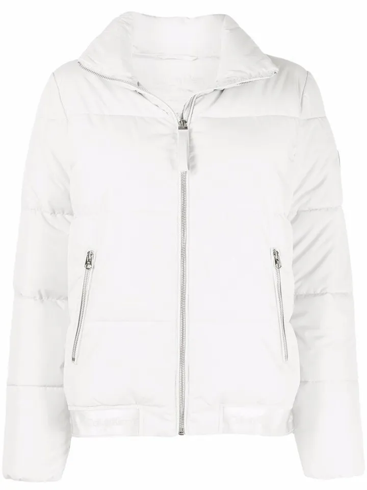 Logo-Patch Puffer Jacket