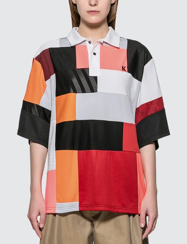 Color Block Polo