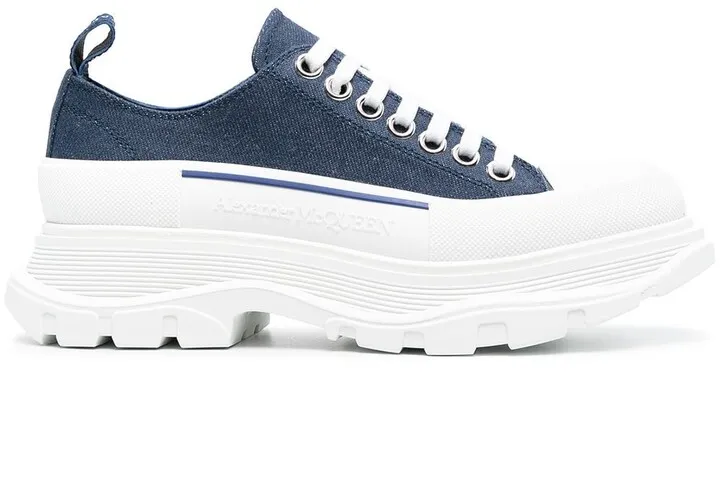 Lace-Up Platform Sneakers