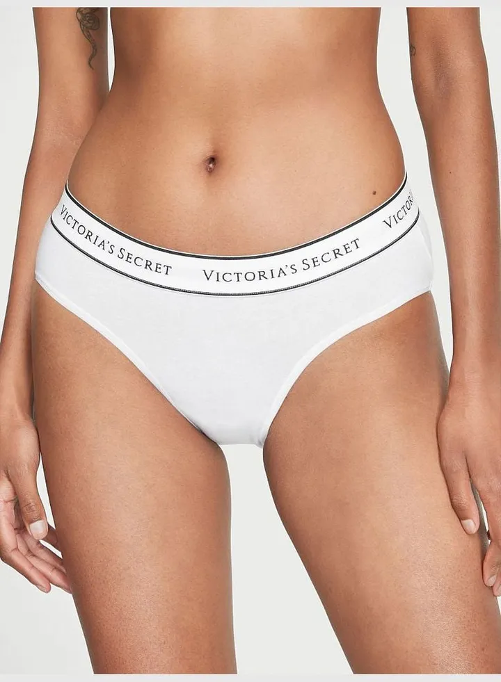 Logo Cotton Hiphugger Panty