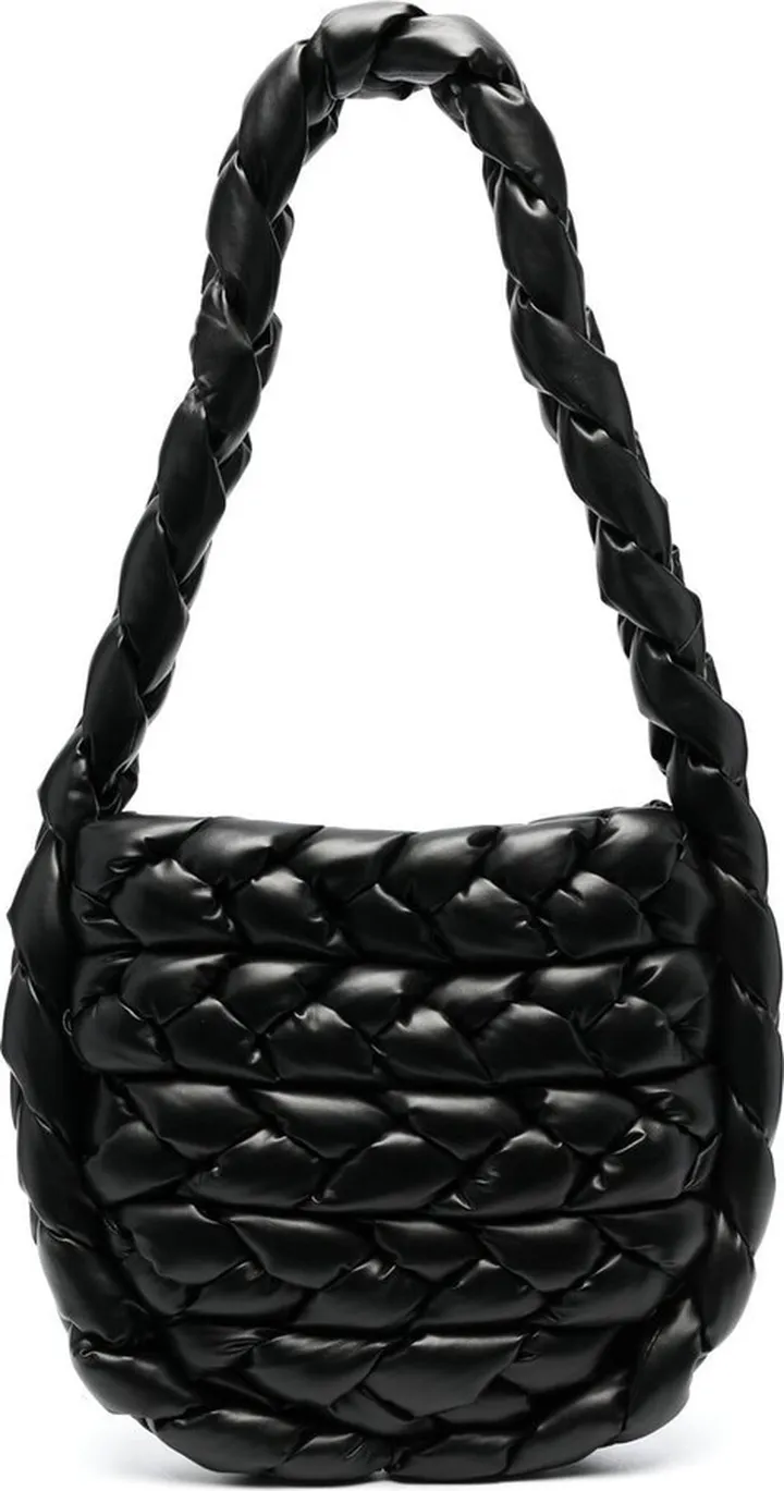 Pernille intreccio faux-leather bag