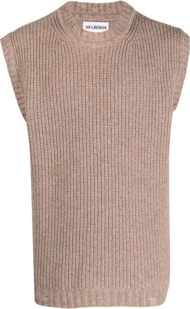Wool-Blend Sweater Vest