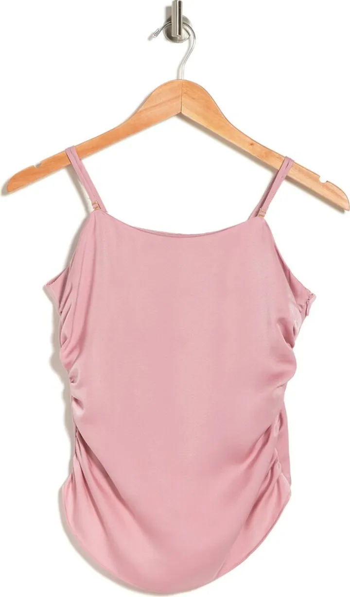 Ruched Satin Camisole