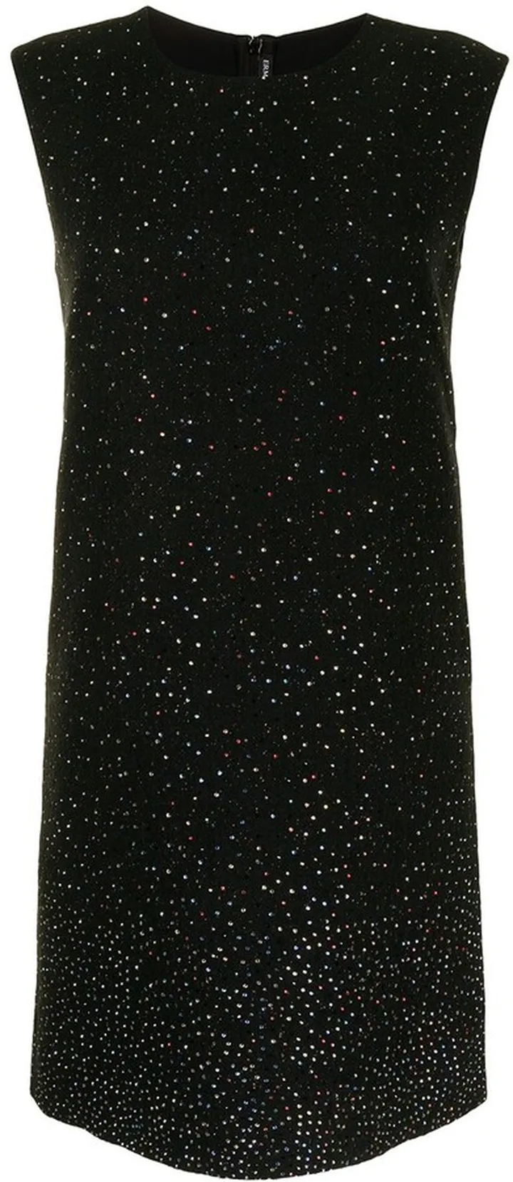 Crystal-Embellished Shift Dress