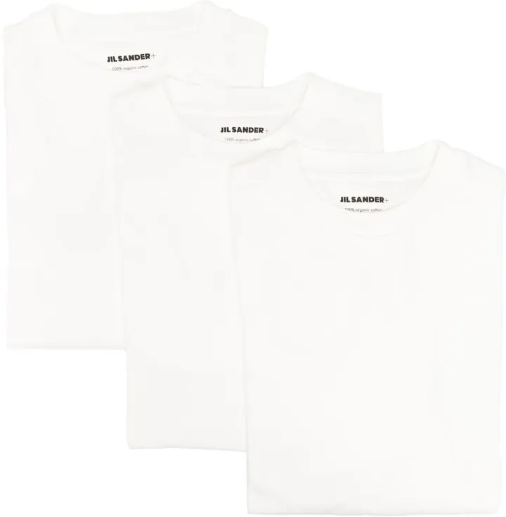 logo-patch crew-neck T-shirt