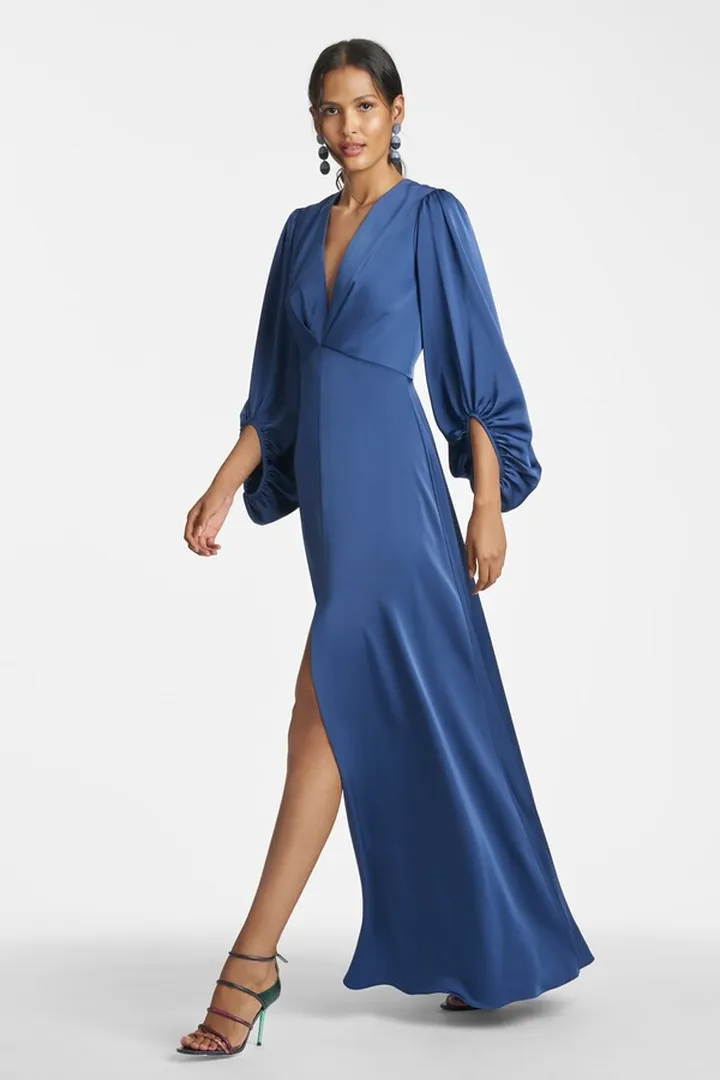 Jenny Gown - Washed Indigo