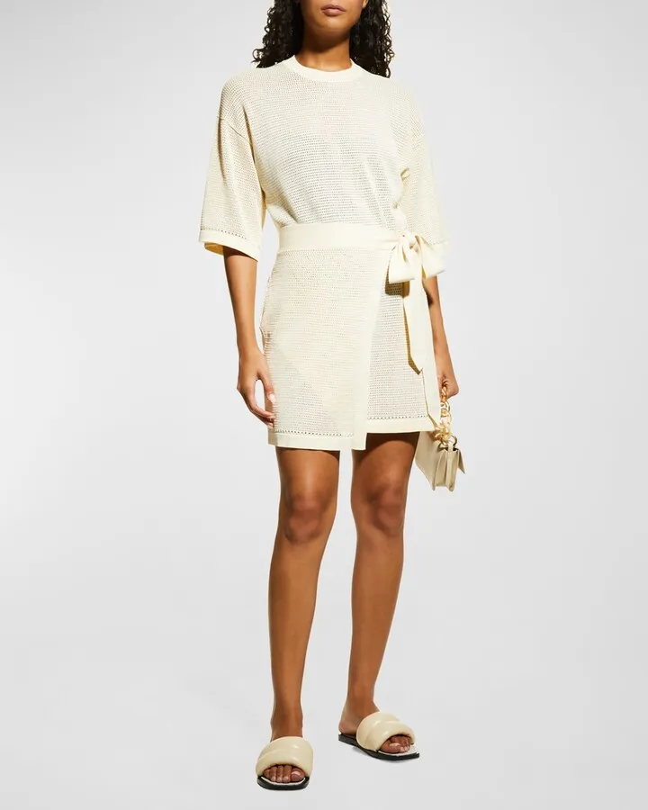 Samira T-Shirt Wrap Dress
