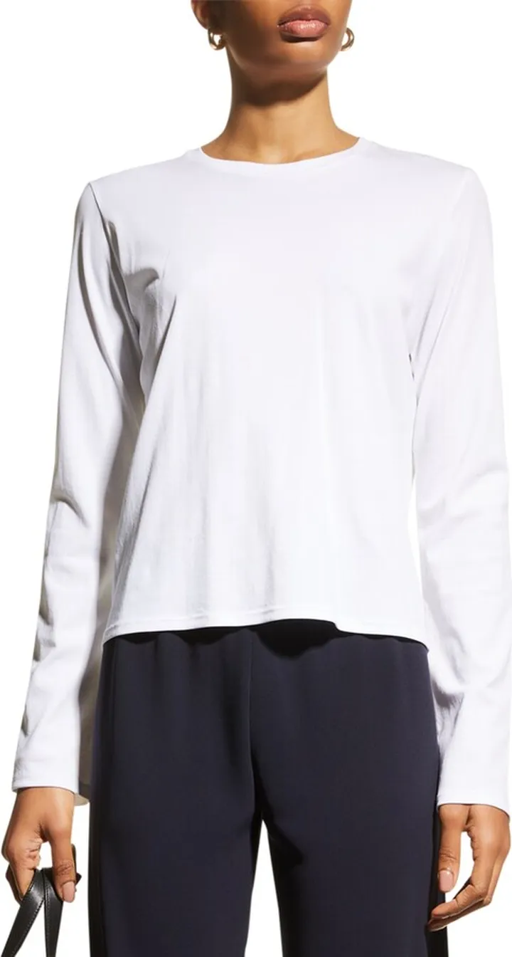 Sherman Long-Sleeve Cotton Tee