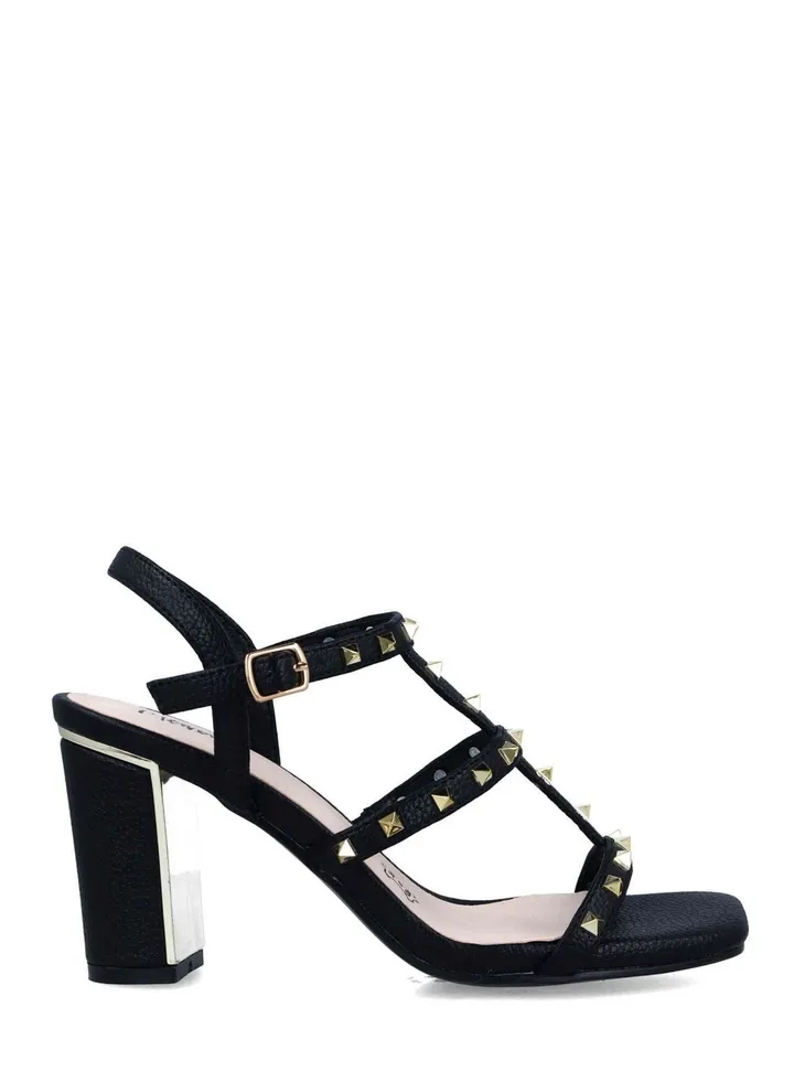 Multi Strap High Heel Sandals