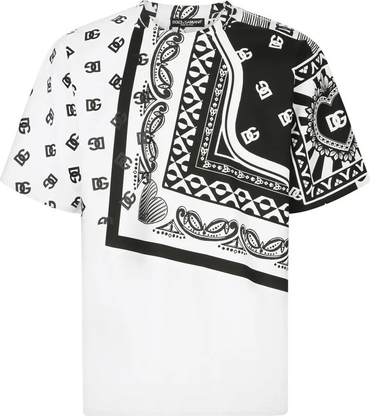 bandana logo-print T-shirt