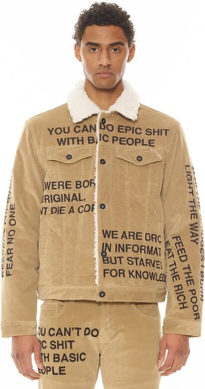 Cult of Individuality Type II Denim Jacket - Beige