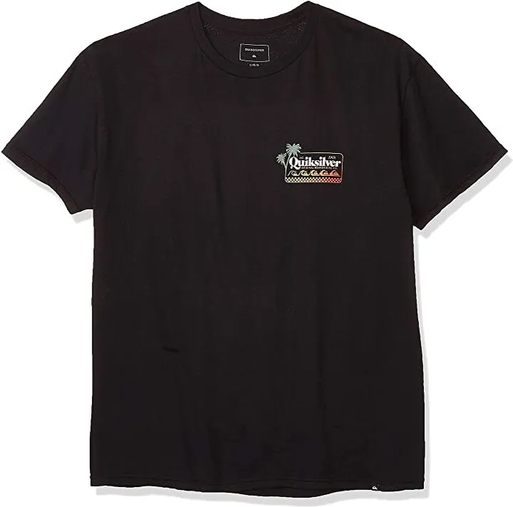 Quiksilver Men's Get Away Tee (Black) Men's T Shirt