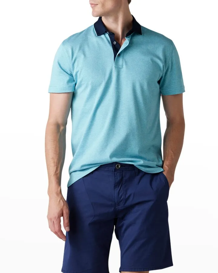 Men's Stanley Point Jacquard Polo Shirt