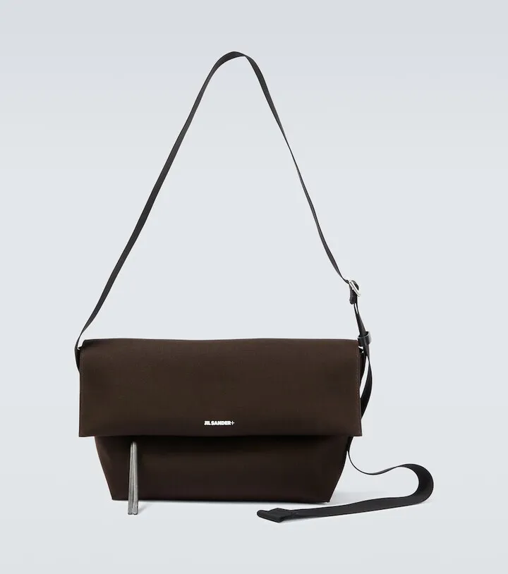 Canvas shoulder bag