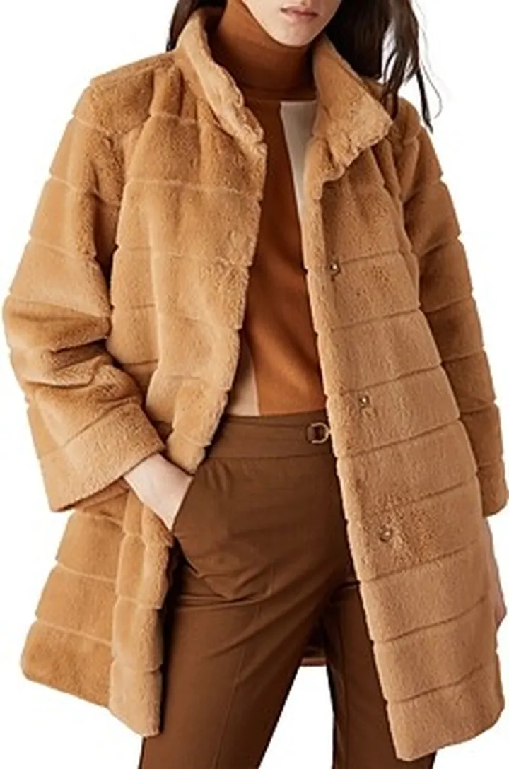 Marella Vitalba Faux Fur Coat