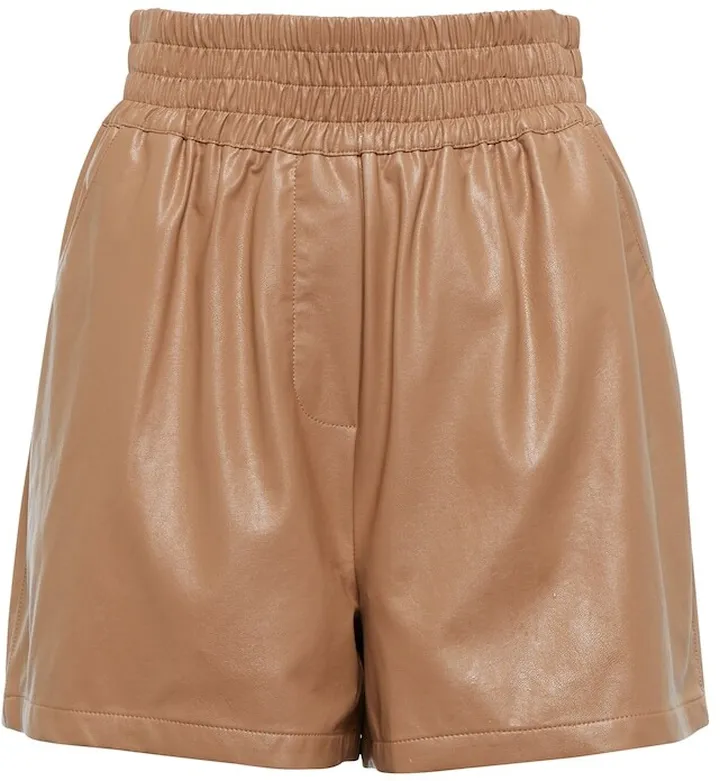 Hedda faux leather shorts