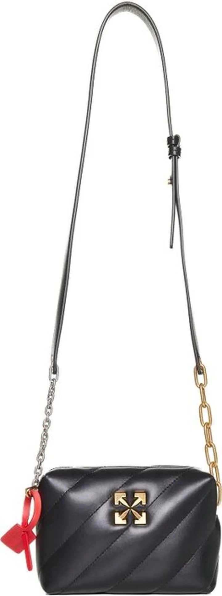 Off-White Jackhammer Logo Plaque Zip-Up Camera Bag