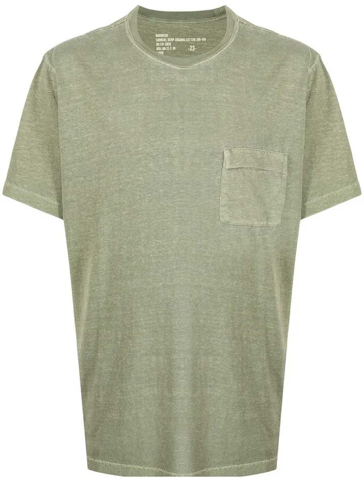 acid-wash cotton T-shirt