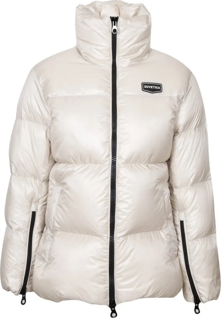 Duvetica Logo Patch Zip-Up Padded Jacket