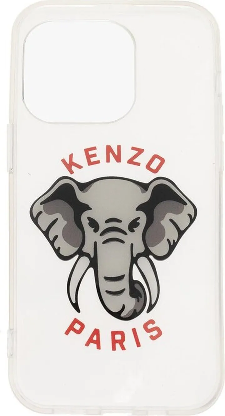 Kenzo Graphic Printed Iphone 14 Pro Case