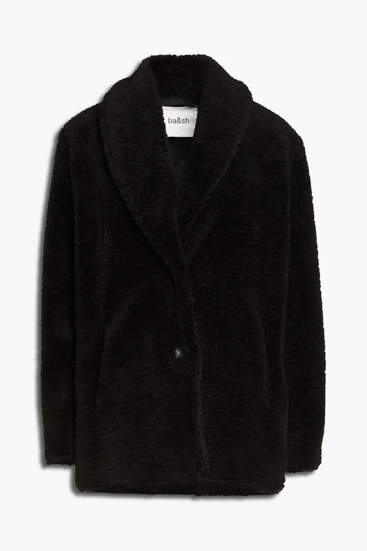 Welli faux shearling coat