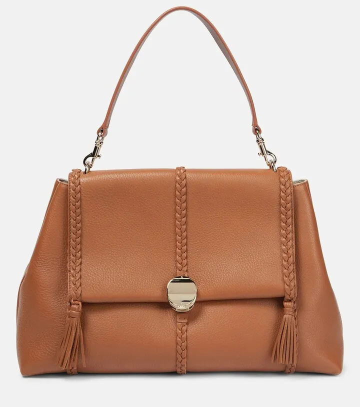 Penelope Large leather shoulder bag