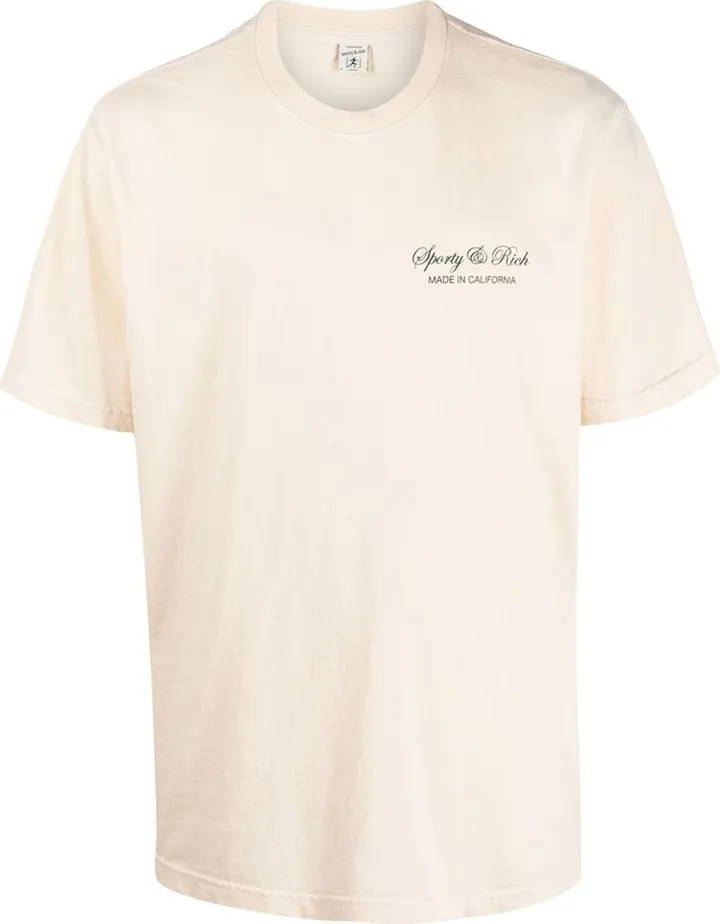 slogan-print cotton T-Shirt