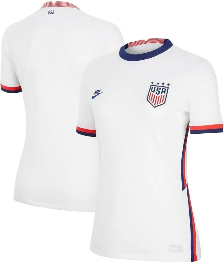 Women's Nike White USWNT 2020 Home Stadium Breathe Replica Jersey
