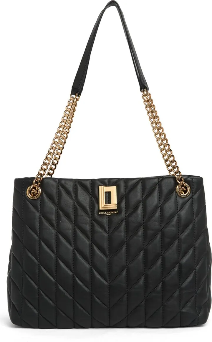 Quilted Leather Tote